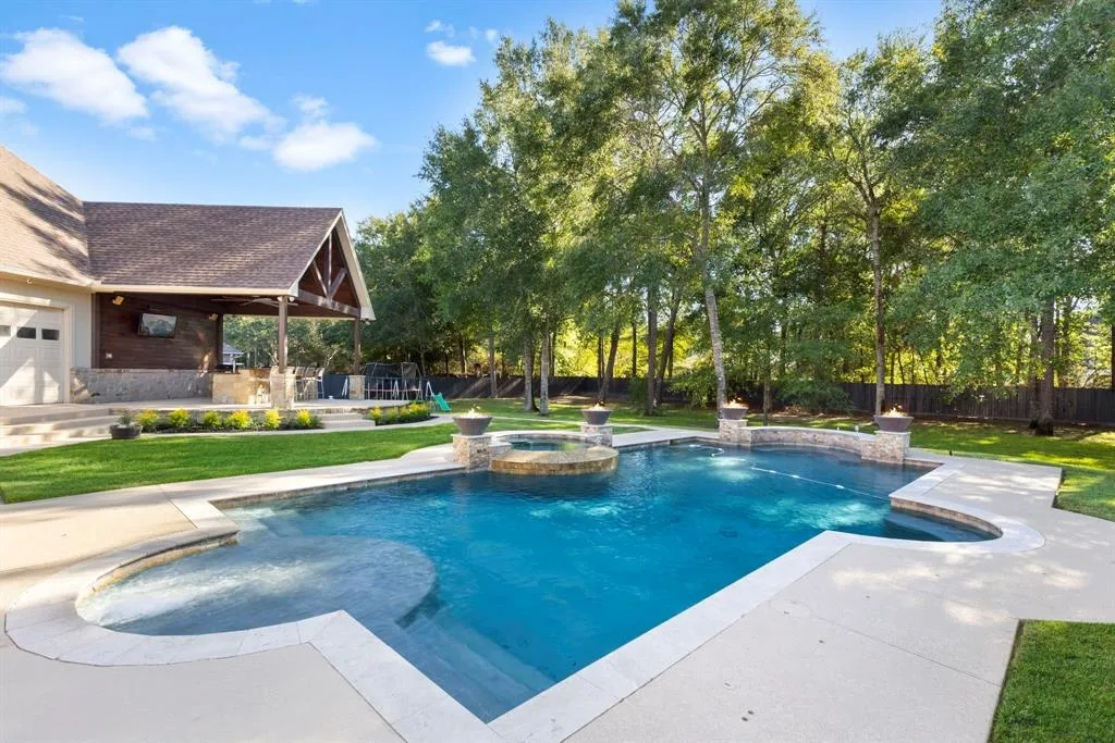 Outdoor, Pool at 4010 Hidden Winds Drive