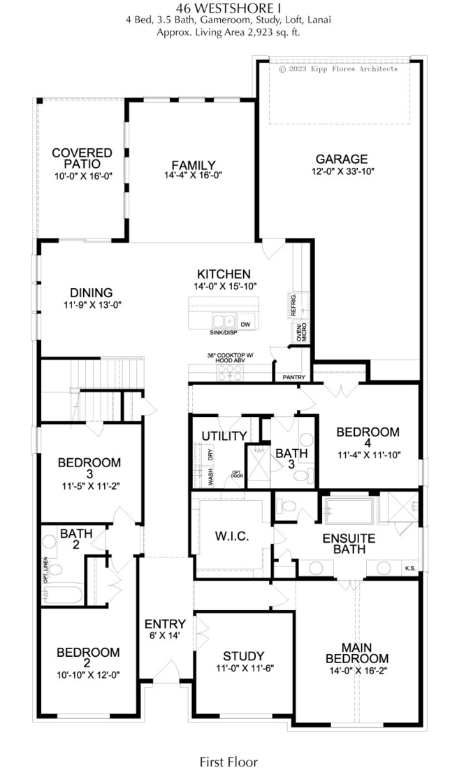 Photo of Unit PLANWSHOREHOMEDESIGN55LOTS at 2718 Lafayette Drive