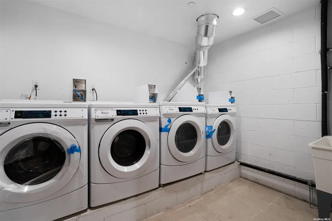 Laundry at Unit 4B at 91-23 Corona Avenue
