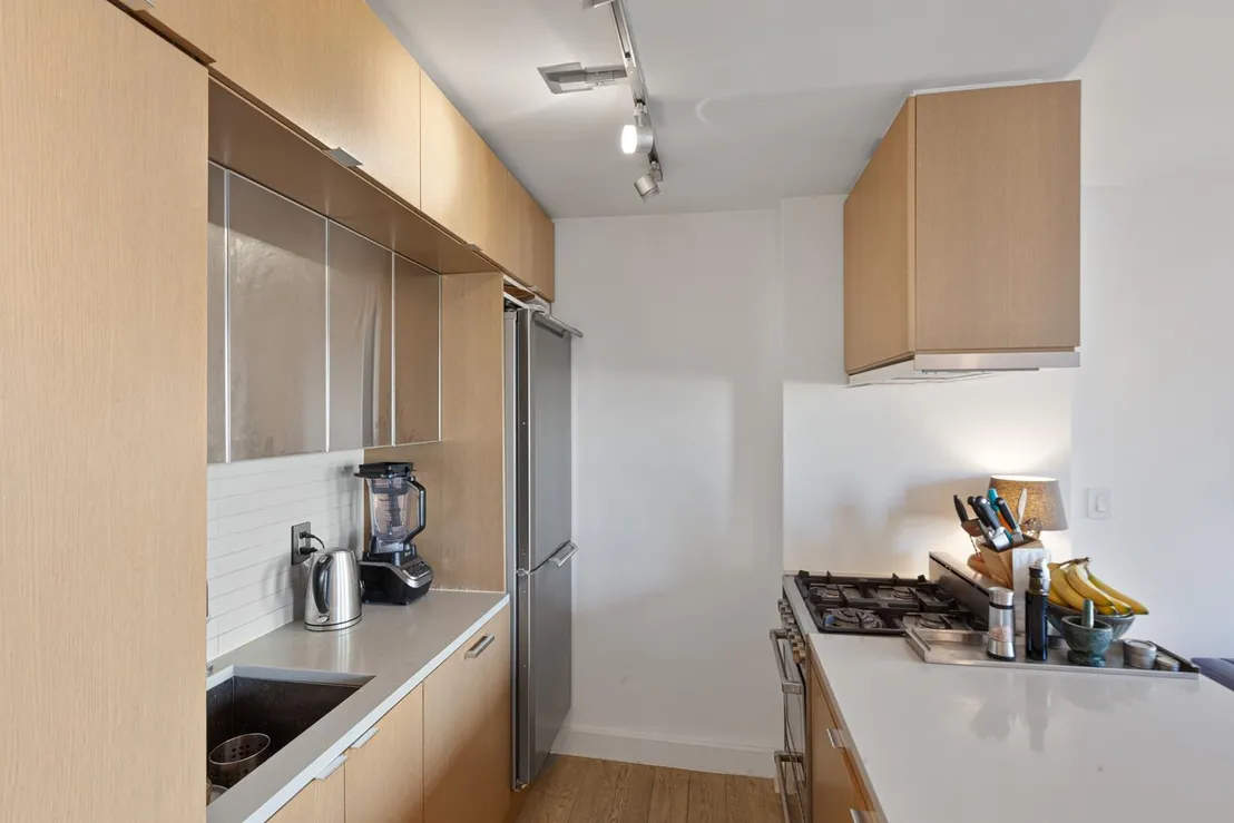 Kitchen at Unit 21A at 225 Rector Place