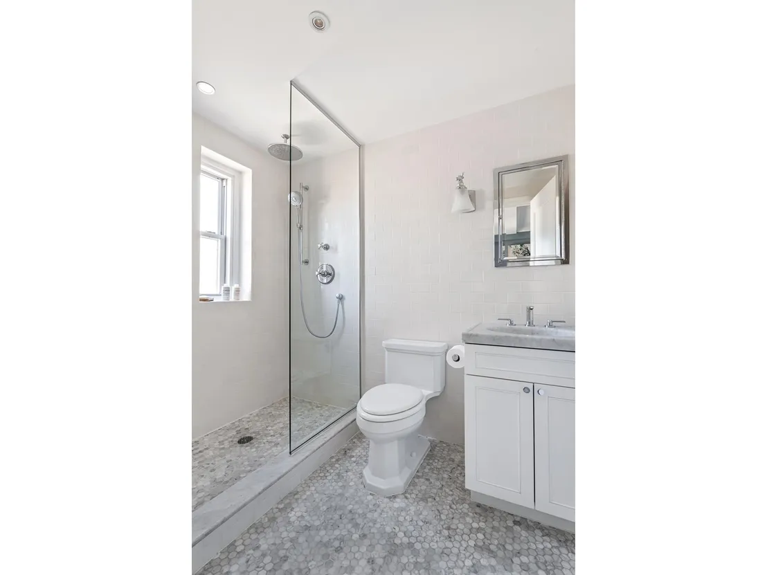 Bathroom at Unit 12A at 136 WAVERLY Place