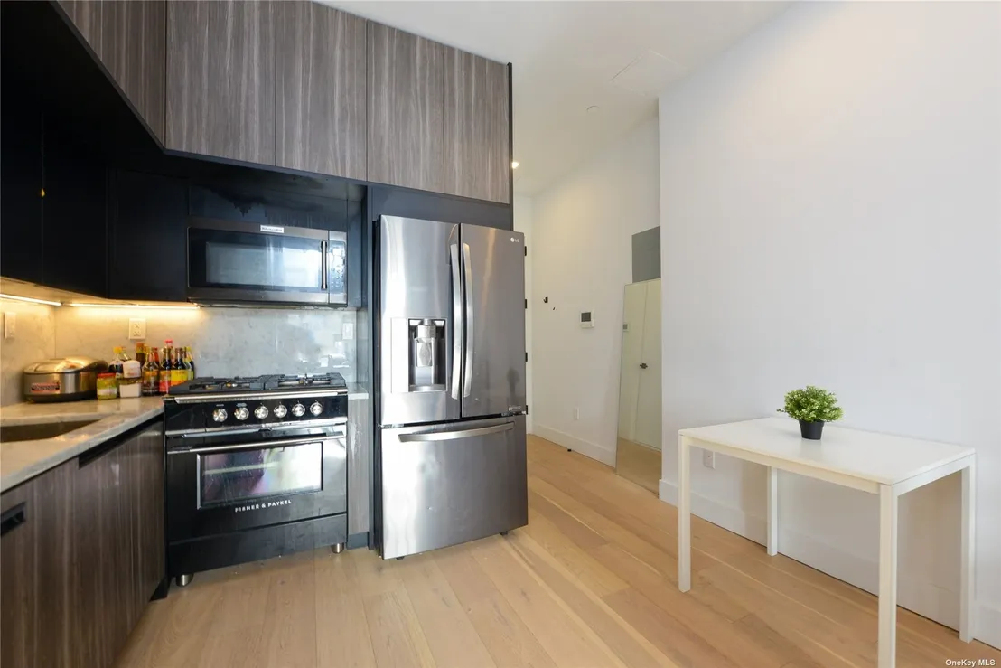 Kitchen at Unit 2H at 5-33 48th Avenue
