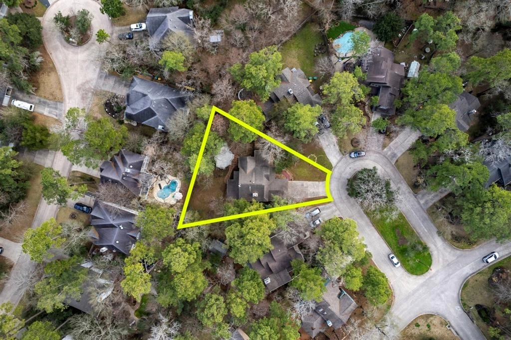 Satellite View at 11 Shallow Pond Court