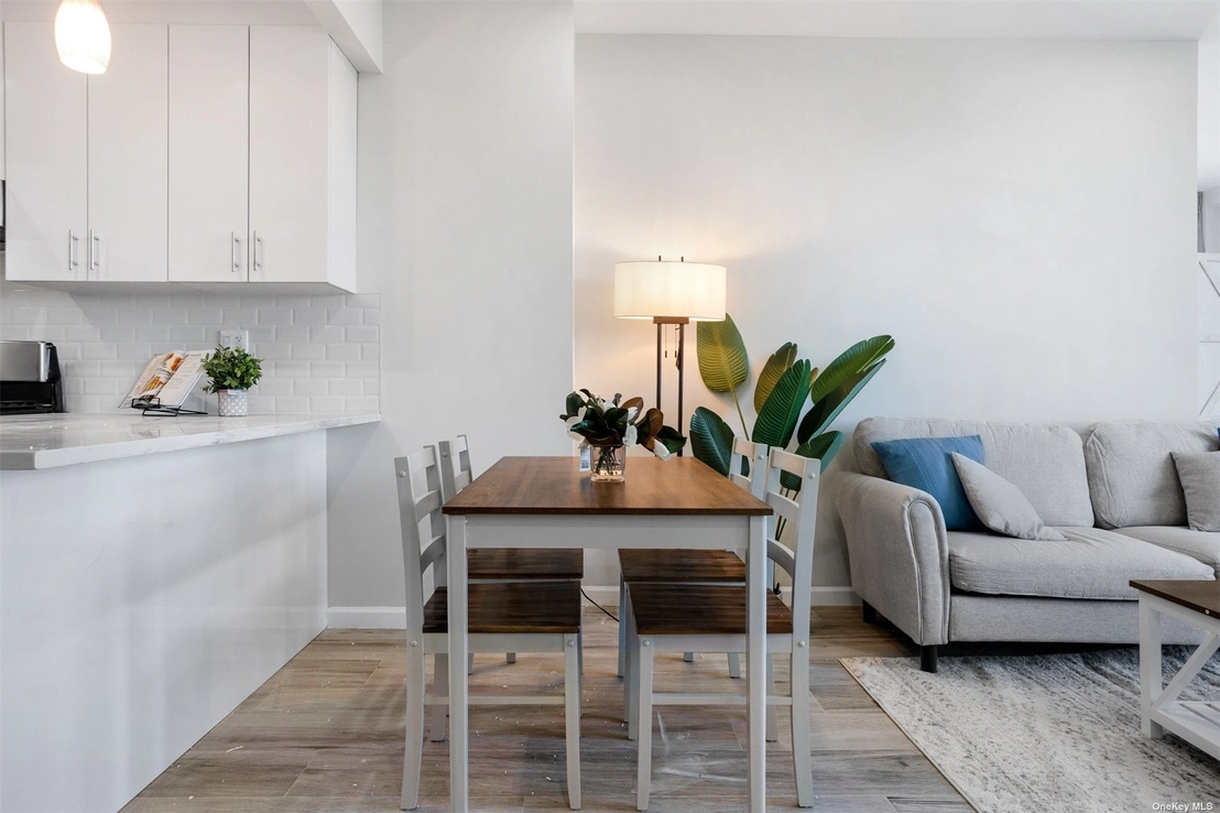 Kitchen, Livingroom, Dining at Unit 5A at 150-23 Barclay Avenue