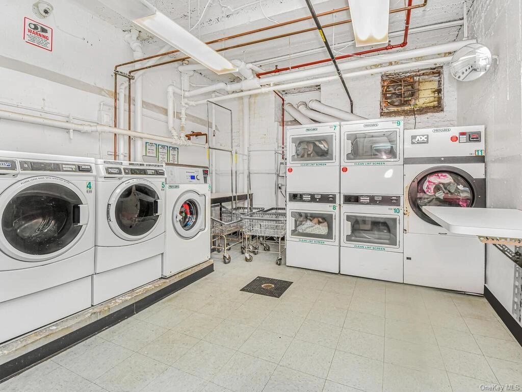 Laundry at Unit 2K at 3015 Riverdale Avenue