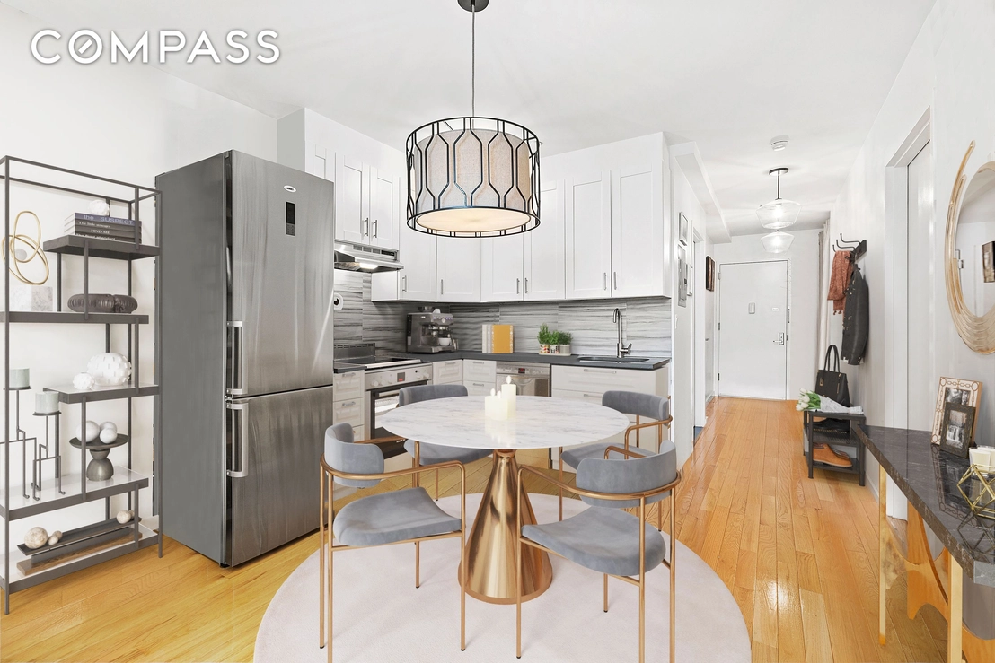 Kitchen, Dining at Unit 5A at 362 W 127th Street