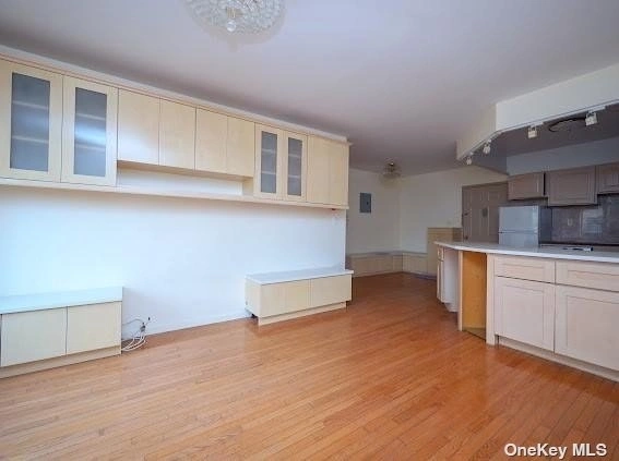Kitchen, Empty Room at Unit R6F at 42-31 Colden Street