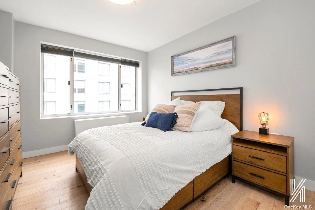 Bedroom at Unit 4H at 30-85 Vernon Boulevard