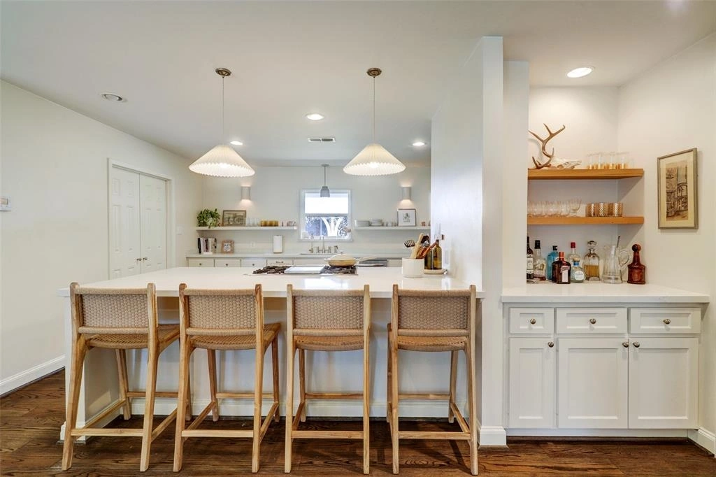 Kitchen, Dining at 7814 Woodway Drive
