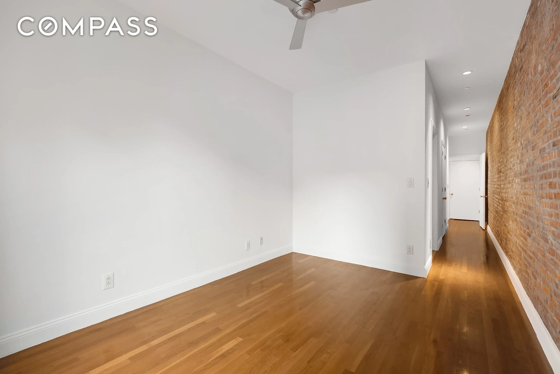 Empty Room at Unit 3 at 252 W 123rd Street