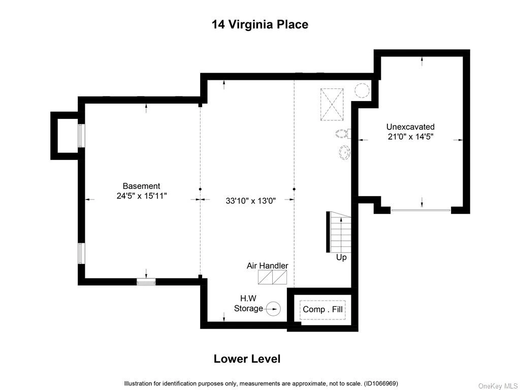 Floorplan at 14 Virginia Place