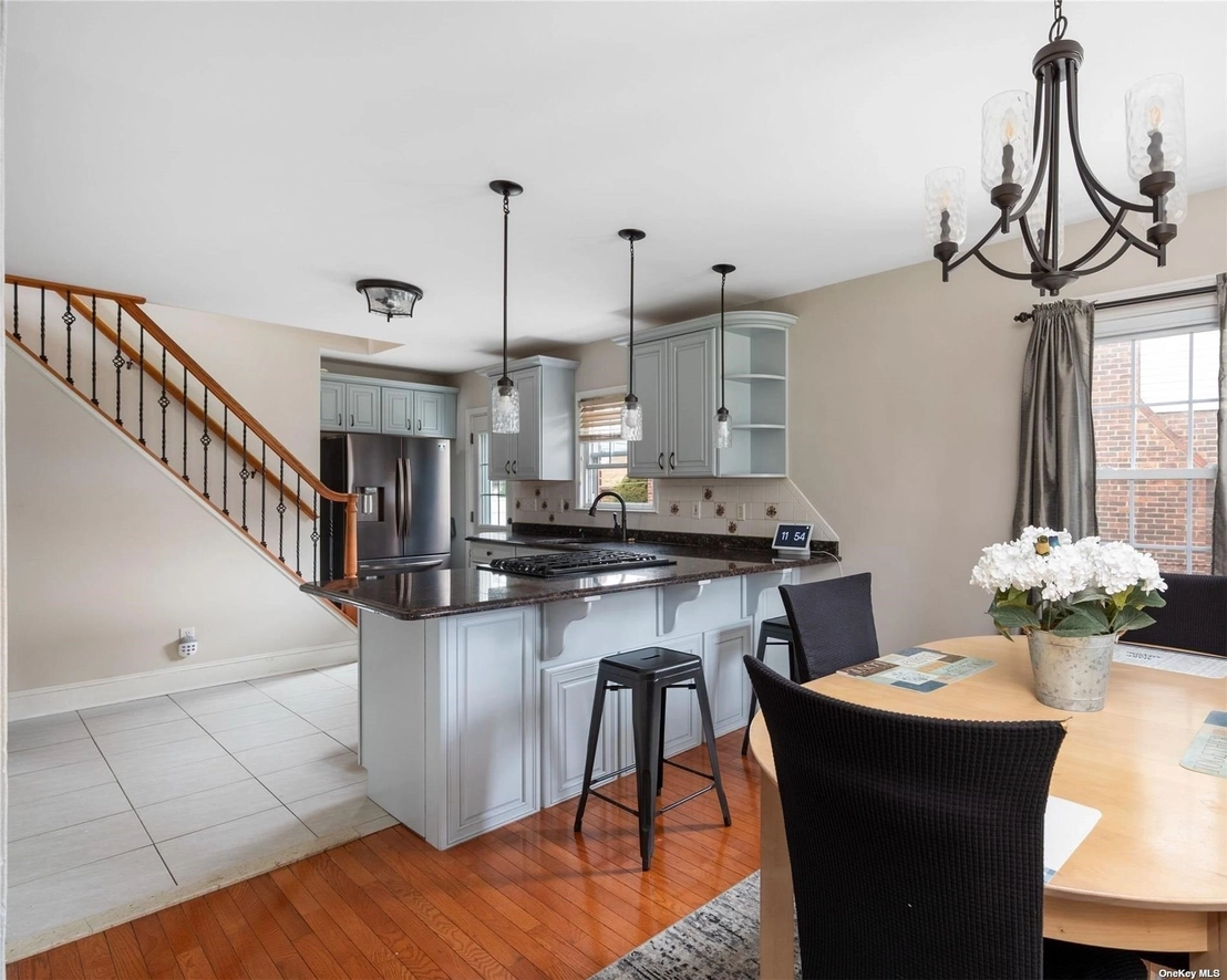 Kitchen, Dining at 129 Belmont Parkway