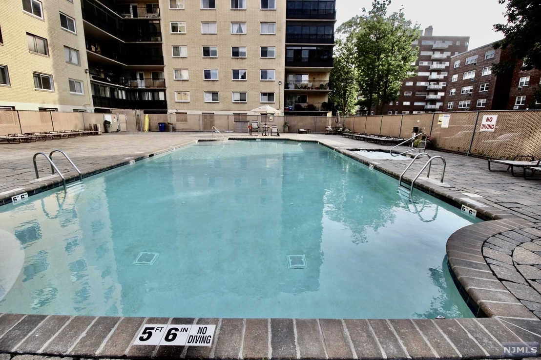 Pool at Unit 7O at 2185 Lemoine Avenue