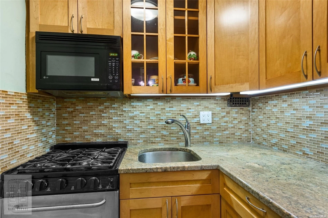 Kitchen at Unit 601 at 46-01 39th Avenue