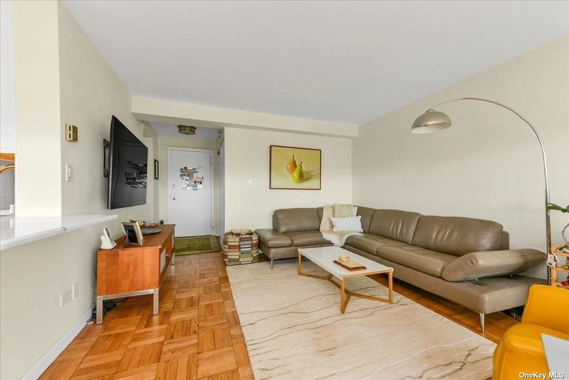 Livingroom at Unit 9R at 18-15 215th Street