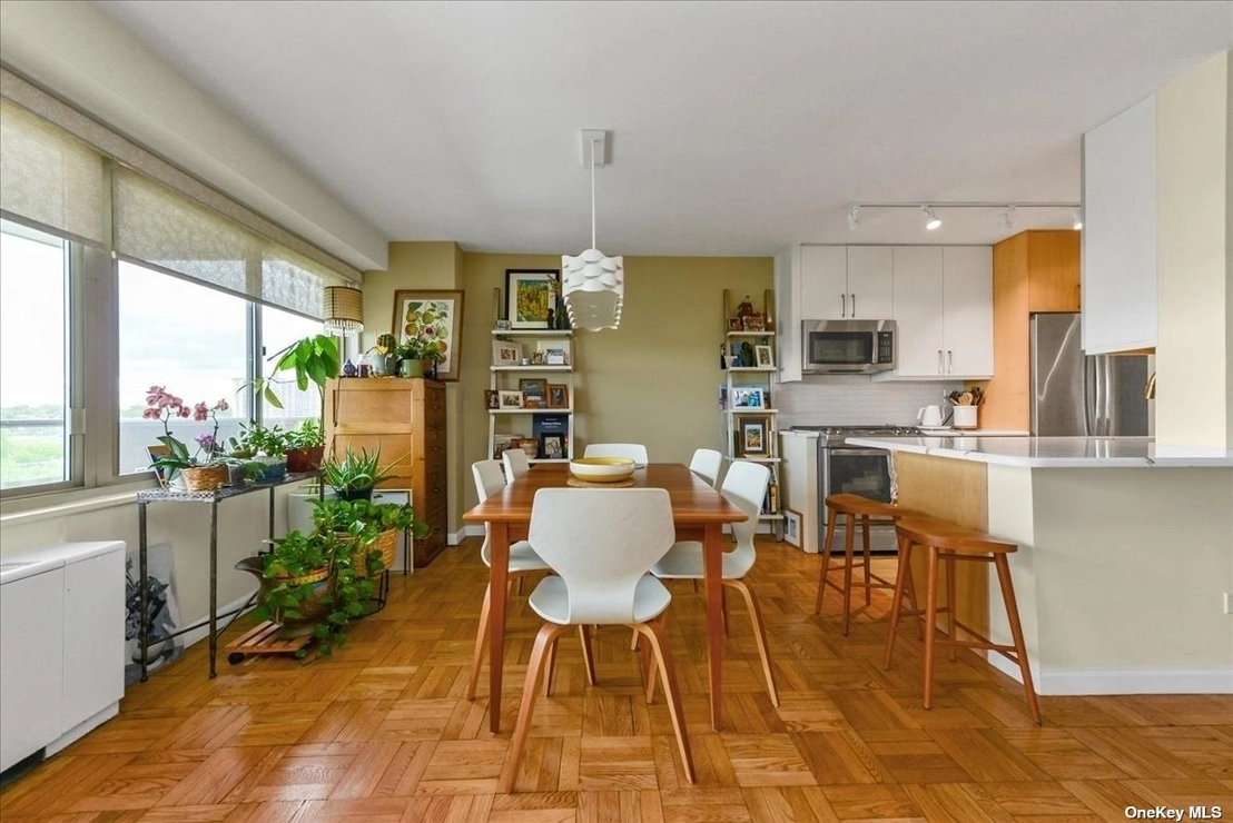 Kitchen, Dining at Unit 9R at 18-15 215th Street