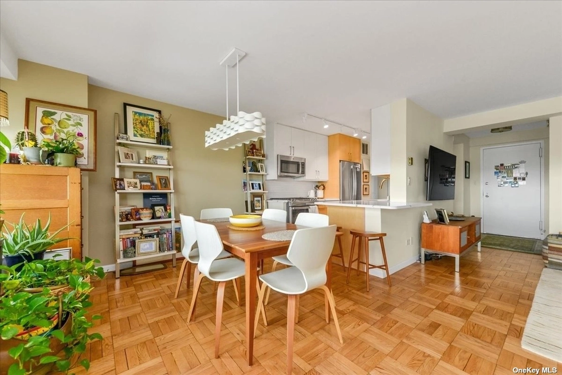 Livingroom, Dining, Kitchen at Unit 9R at 18-15 215th Street