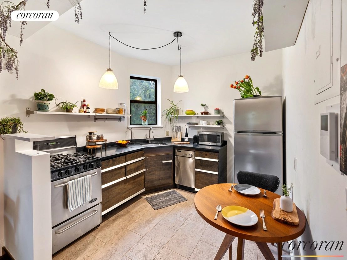 Kitchen, Dining at Unit 2A at 77 UNDERHILL Avenue