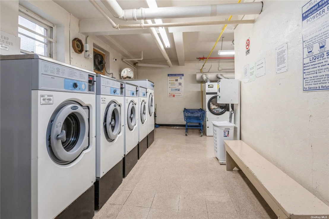 Laundry at Unit 1B at 84-55 Daniels Street