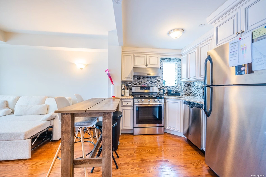 Kitchen, Dining at Unit 6B at 97-40 64th Avenue