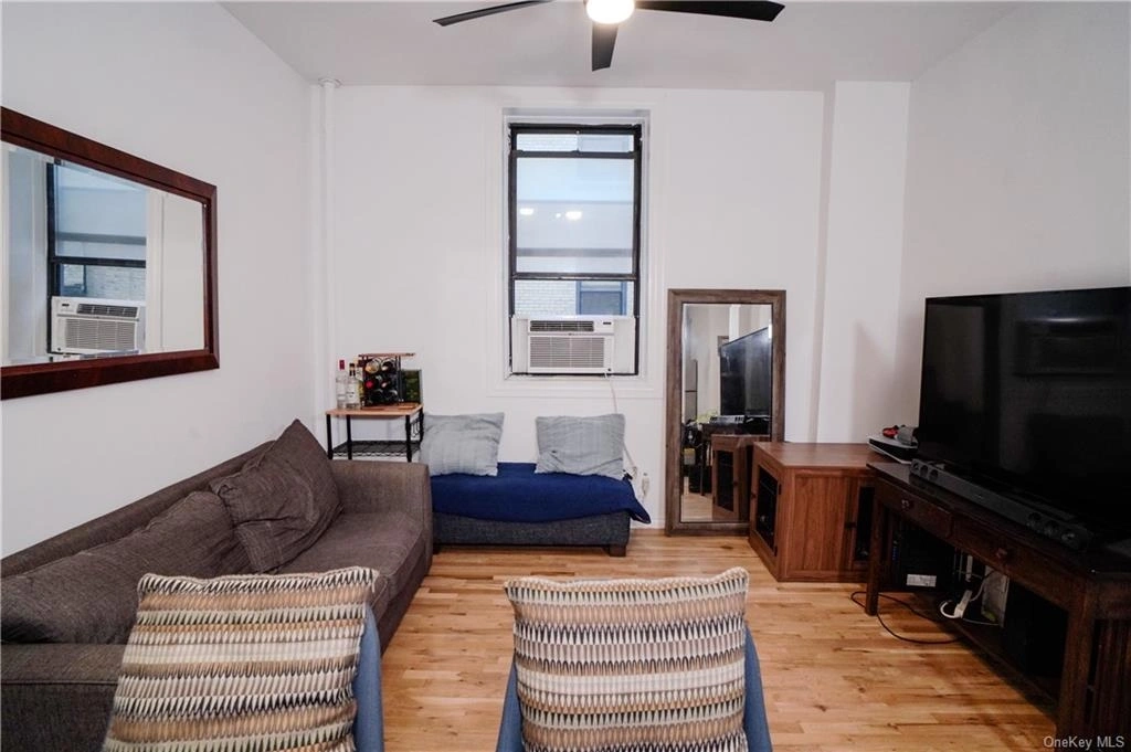 Livingroom at Unit 1C at 371 Fort Washington Avenue