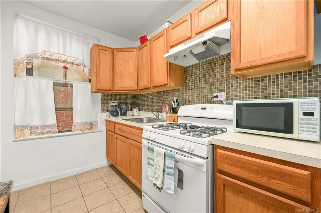 Kitchen at Unit 3A at 2156 Cruger Avenue