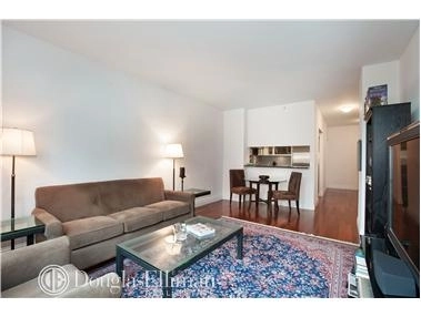 Livingroom at Unit 504 at 45 Park Avenue