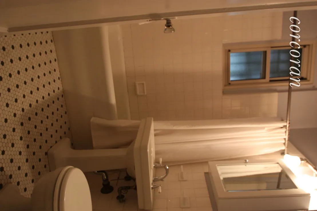 Bathroom at Unit 1A at 410 Central Park W