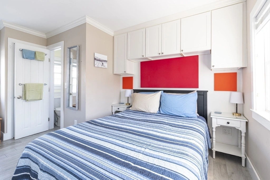 Bedroom at Unit 13 at 355 Commercial St