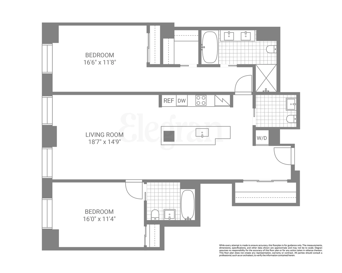 Photo of Unit 1006 at 88 Lexington Avenue