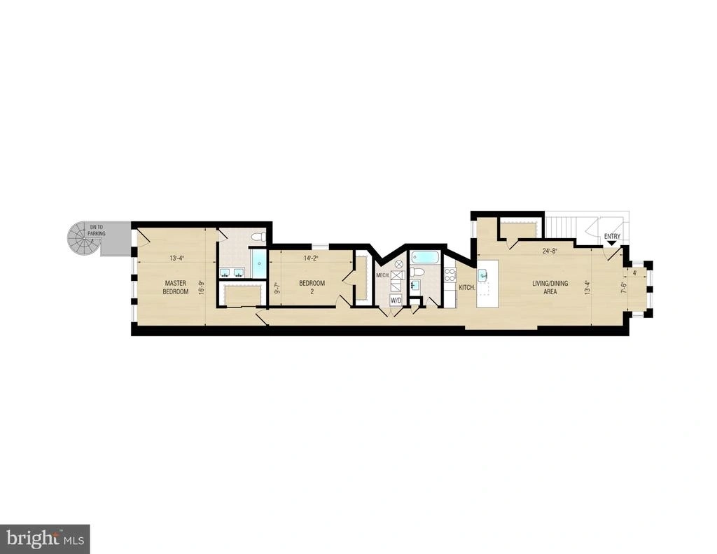 Photo of Unit B at 1852 3RD ST NW