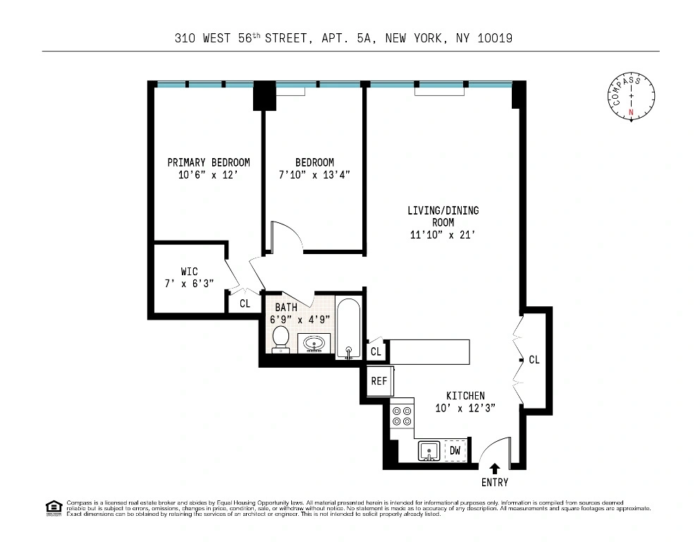 Photo of Unit 5A at 310 W 56th Street