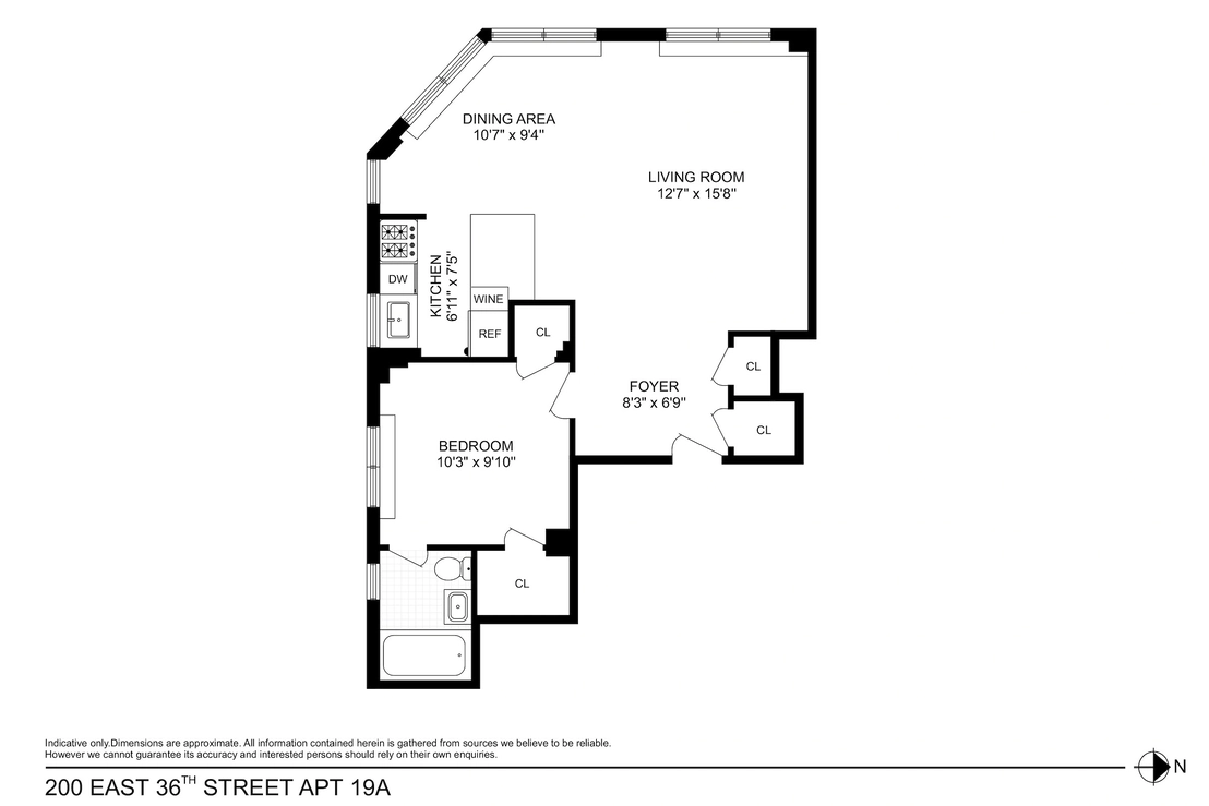 Photo of Unit 19A at 200 E 36th Street