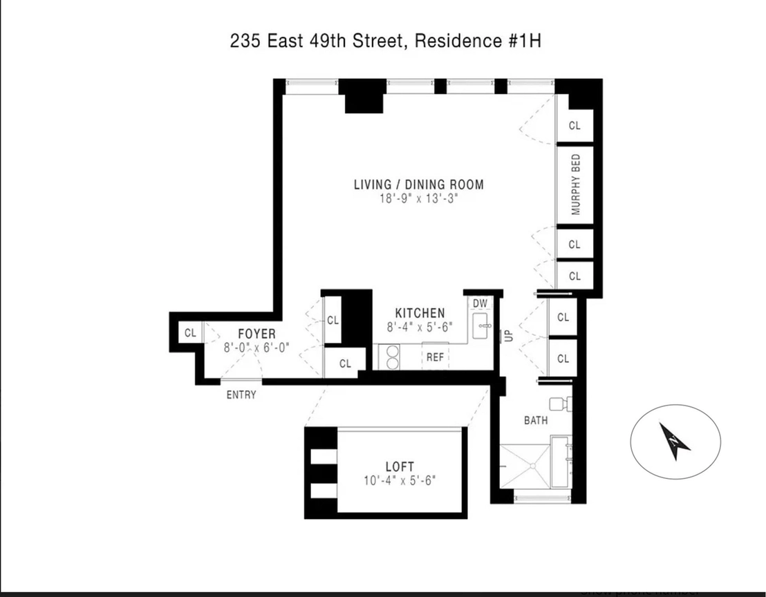 Photo of Unit 1H at 235 E 49TH Street
