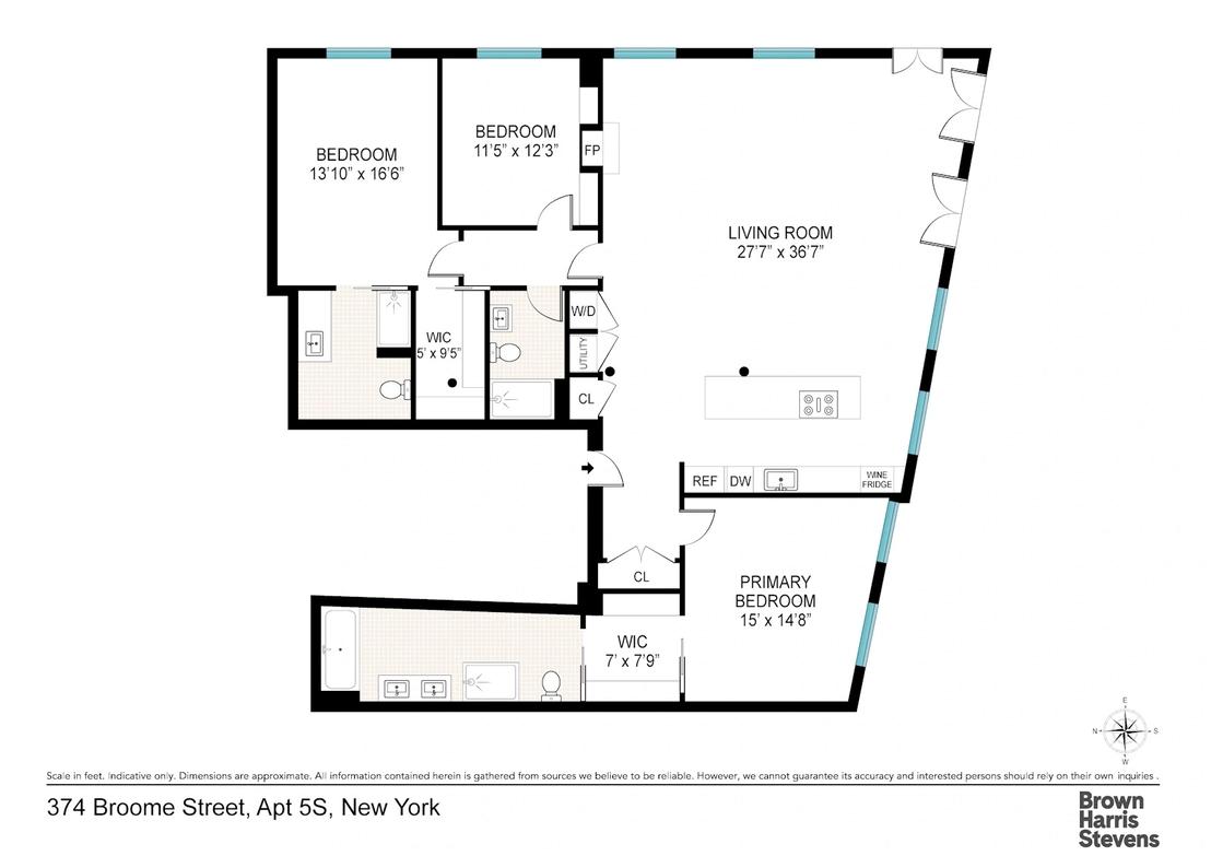 Photo of Unit 5S at 374 BROOME Street