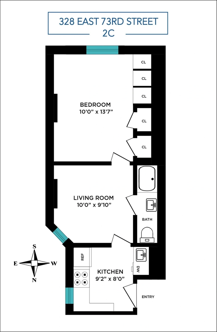 Photo of Unit 2C at 328 E 73RD Street