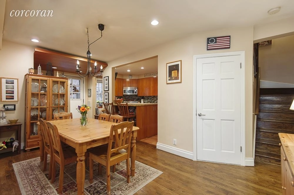 Dining, Kitchen at Unit 123 at 265 W 94TH Street