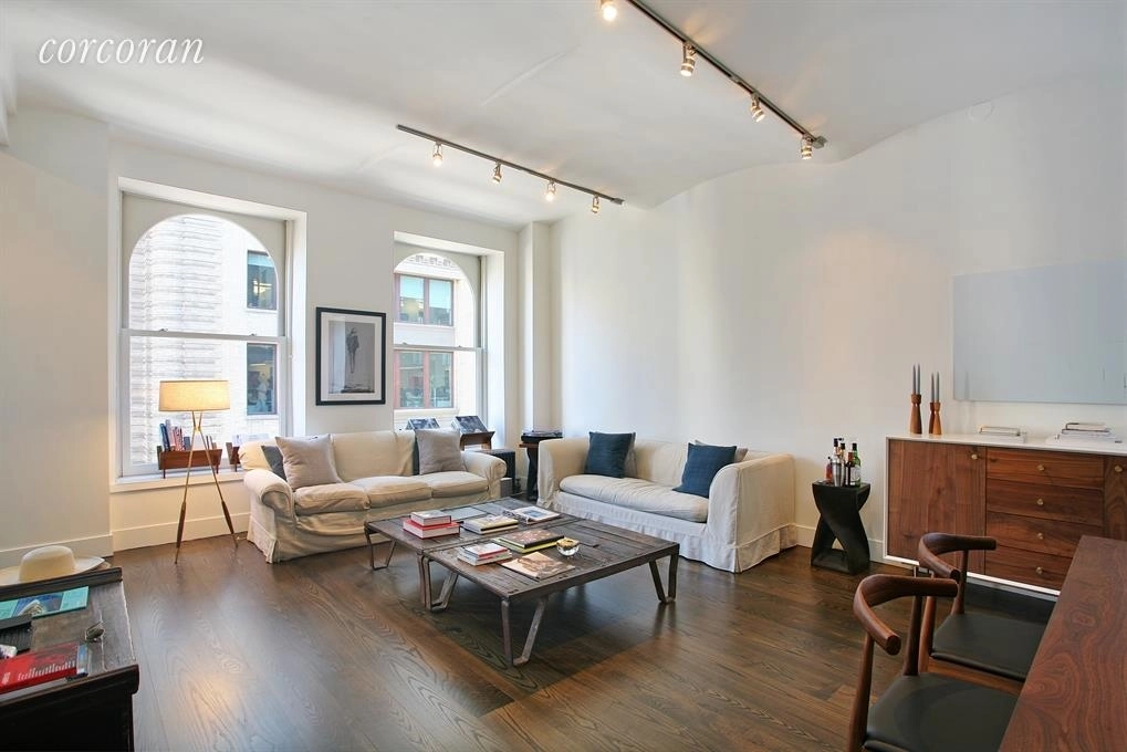 Livingroom, Dining at Unit 8A at 4 W 16TH Street