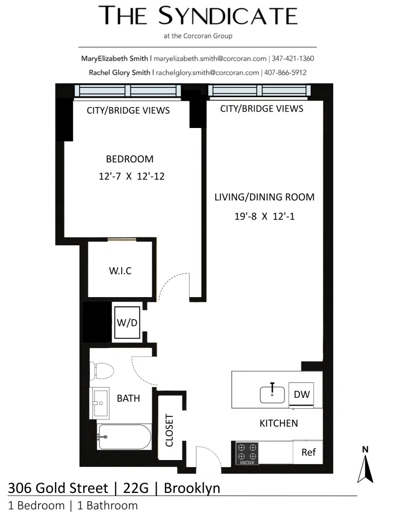 Photo of Unit 22G at 306 GOLD Street