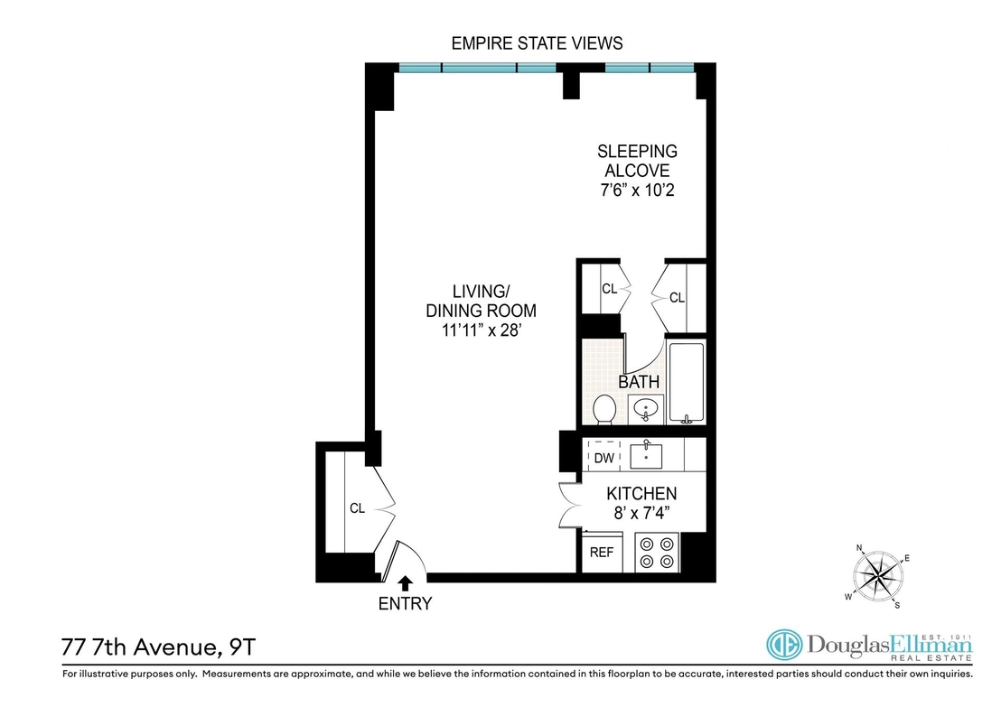 Photo of Unit 9T at 77 7TH Avenue