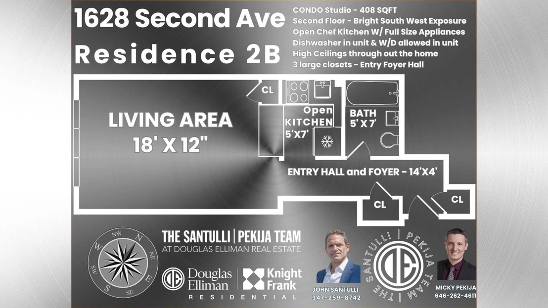 Photo of Unit 2B at 1628 2ND Avenue