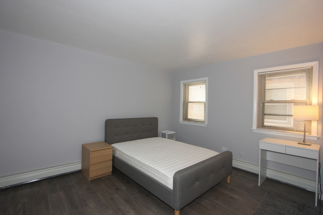 Bedroom at Unit 1C at 8531 West Gregory Street