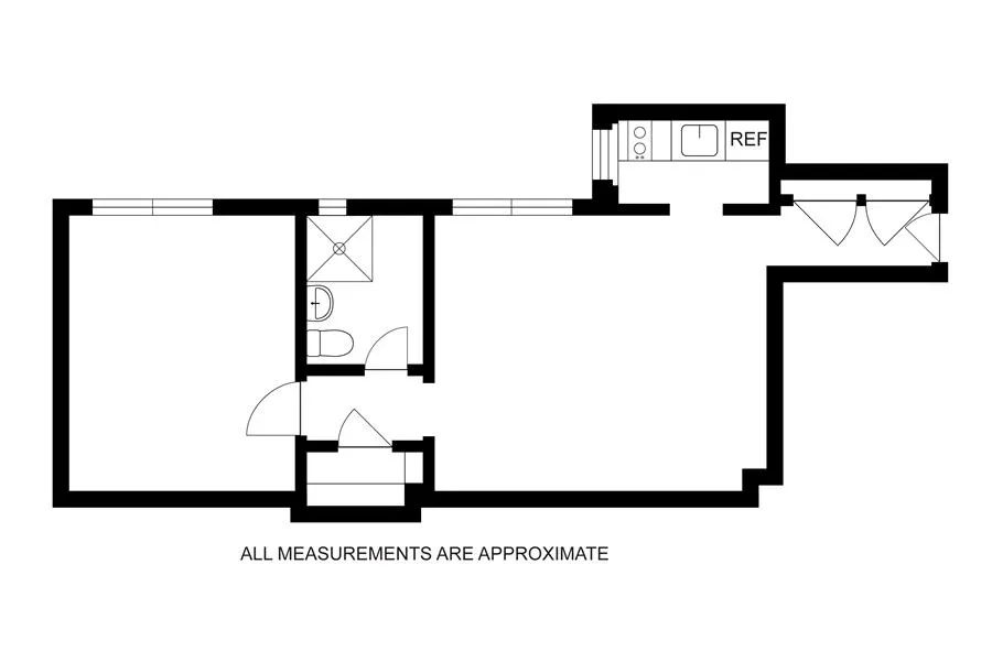 Floorplan at Unit 5D at 319 W 18th Street