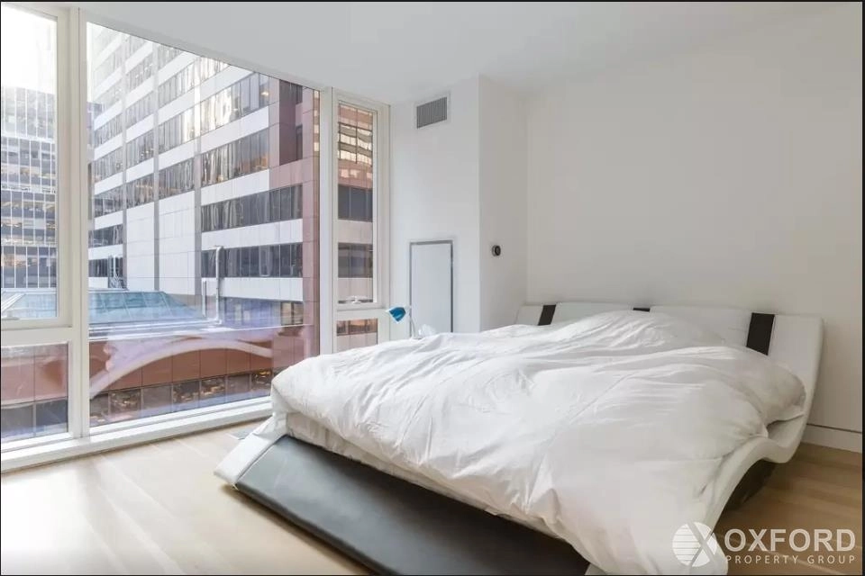 Bedroom at Unit 12C at 135 West 52nd Street