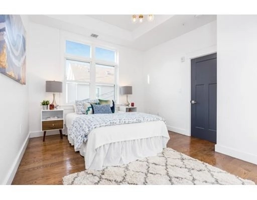 Bedroom at Unit 3 at 18 Highland Ave