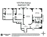 Thumbnail Floorplan at Unit 10B at 1075 Park Avenue