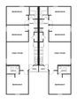 Thumbnail Floorplan at Unit AB at 8157 Snowden Street