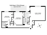 Thumbnail Floorplan at Unit 21D at 549 W 123RD Street