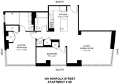 Thumbnail Floorplan at Unit 8B at 105 NORFOLK Street