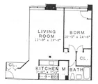 Thumbnail Floorplan at Unit 3C at 372 DEKALB Avenue